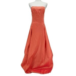 Jessica McClintock For Gunne Sax Vintage Formal Dress Millennium 2000 Sz: 3